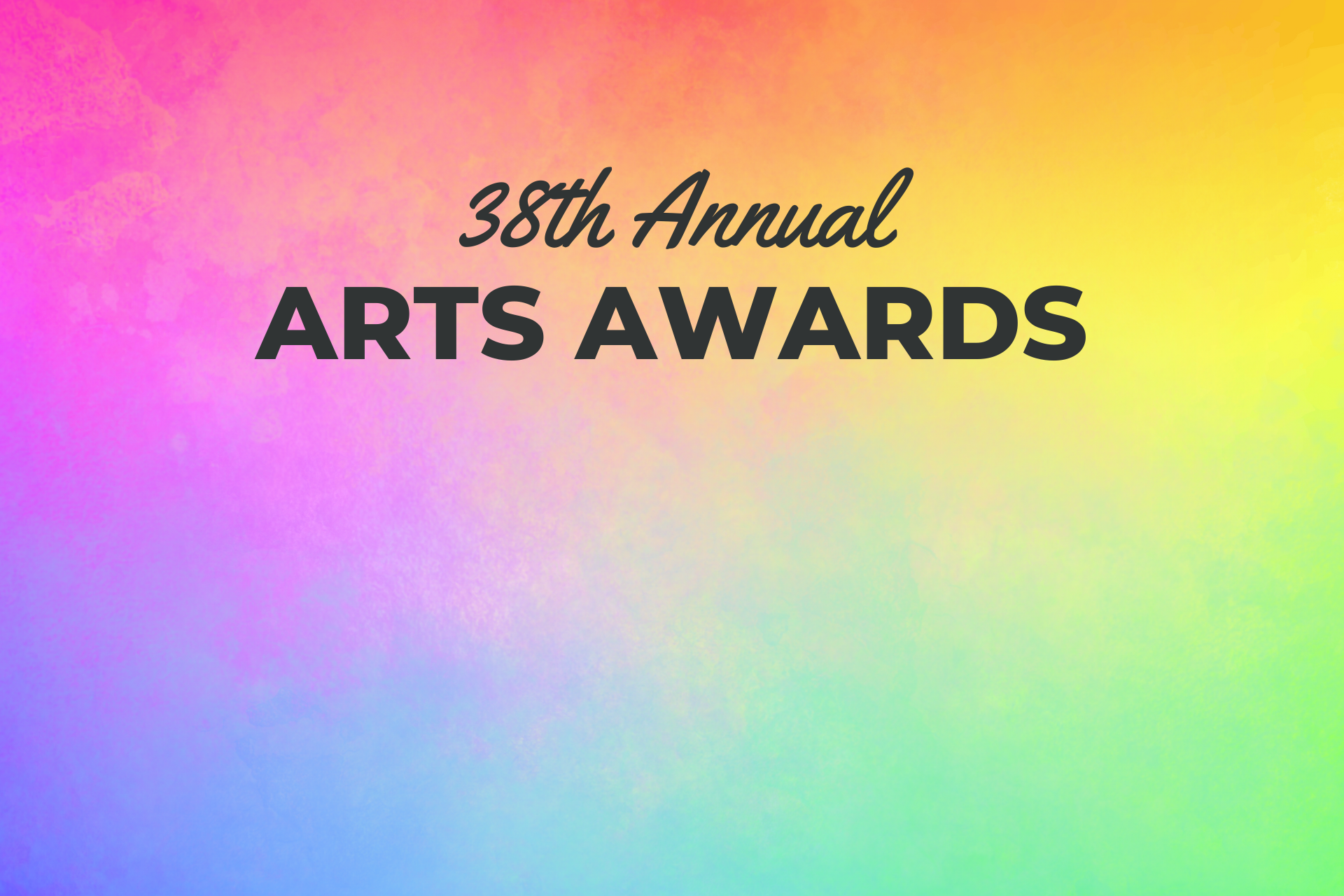 RELEASE: Long list announced for 38th Annual Arts Awards